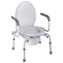 Кресло-туалет с откидными подлокотниками (Nova, A8900AD)