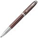 Ручка-роллер Parker IM 17 Premium Brown CT RB 24 522