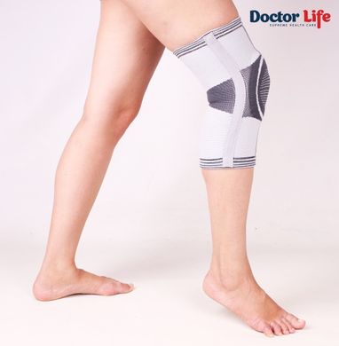 Эластичный бандаж коленного сустава усиленный Active А7-049 TM Doctor Life